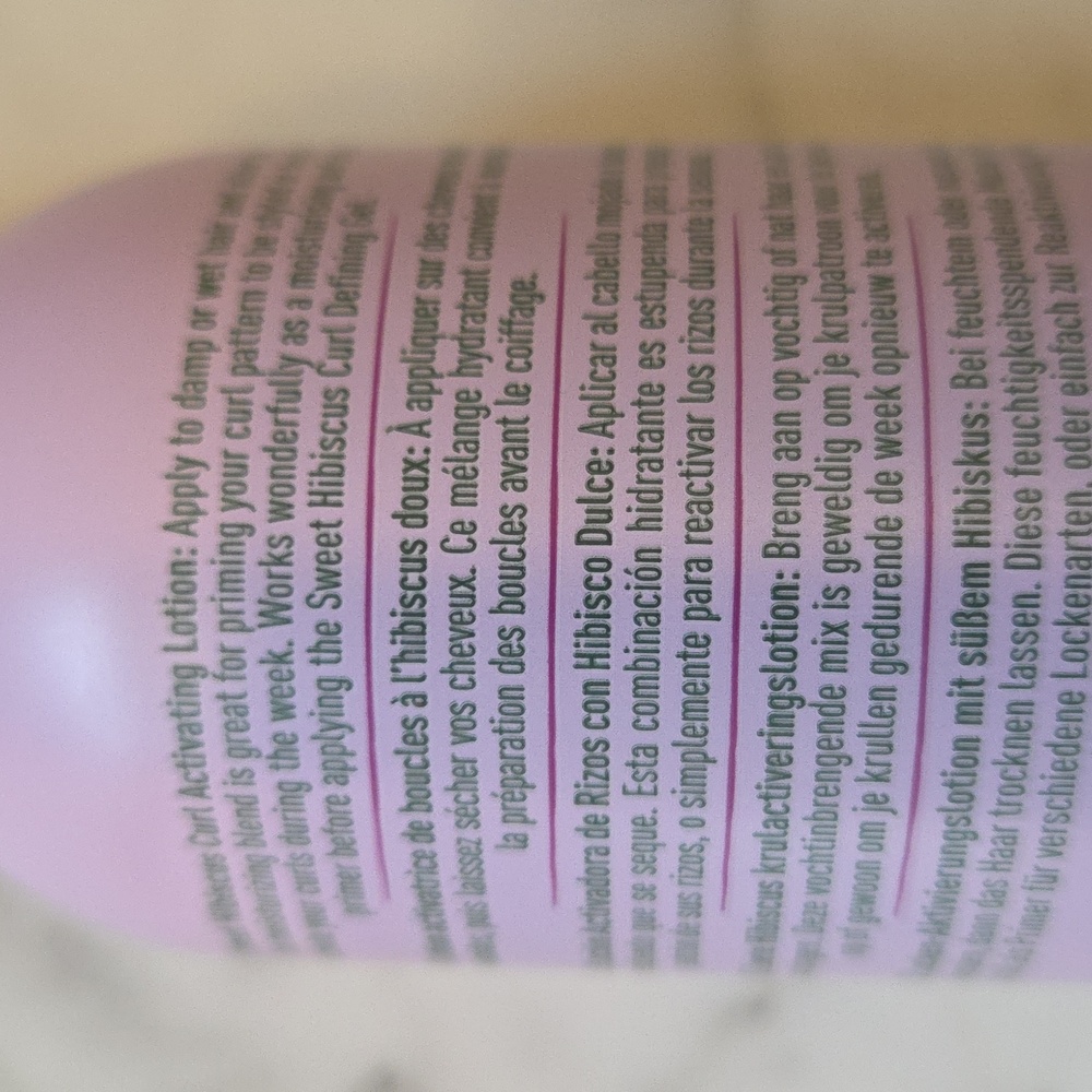 Flora & Curl Curl Activating Lotion - Picture 4 of 5